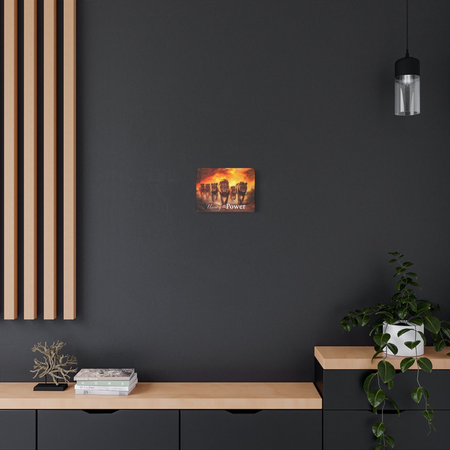 Unity=Power Canvas Print