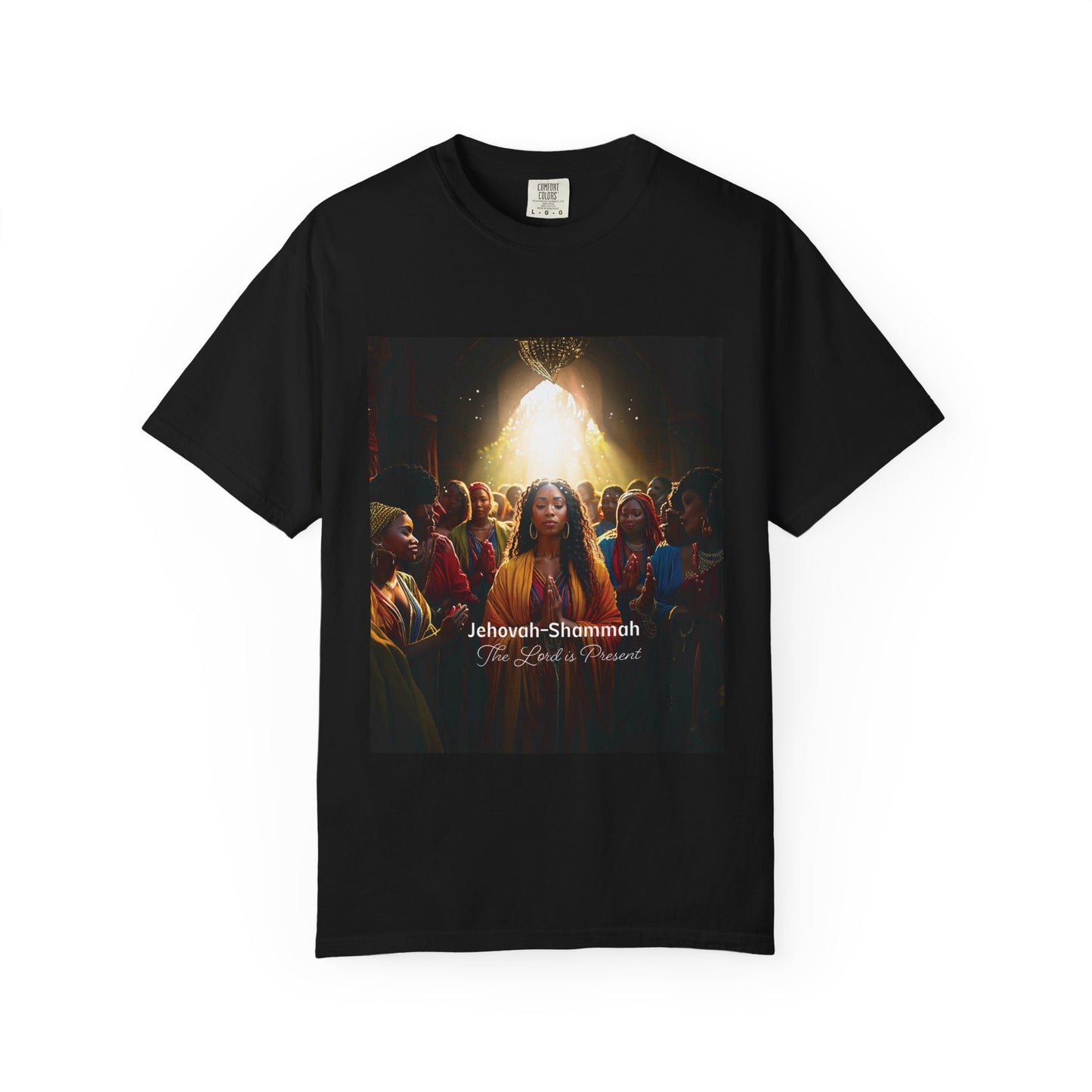 Women Garment-Dyed T-Shirt - Jehovah-Shammah