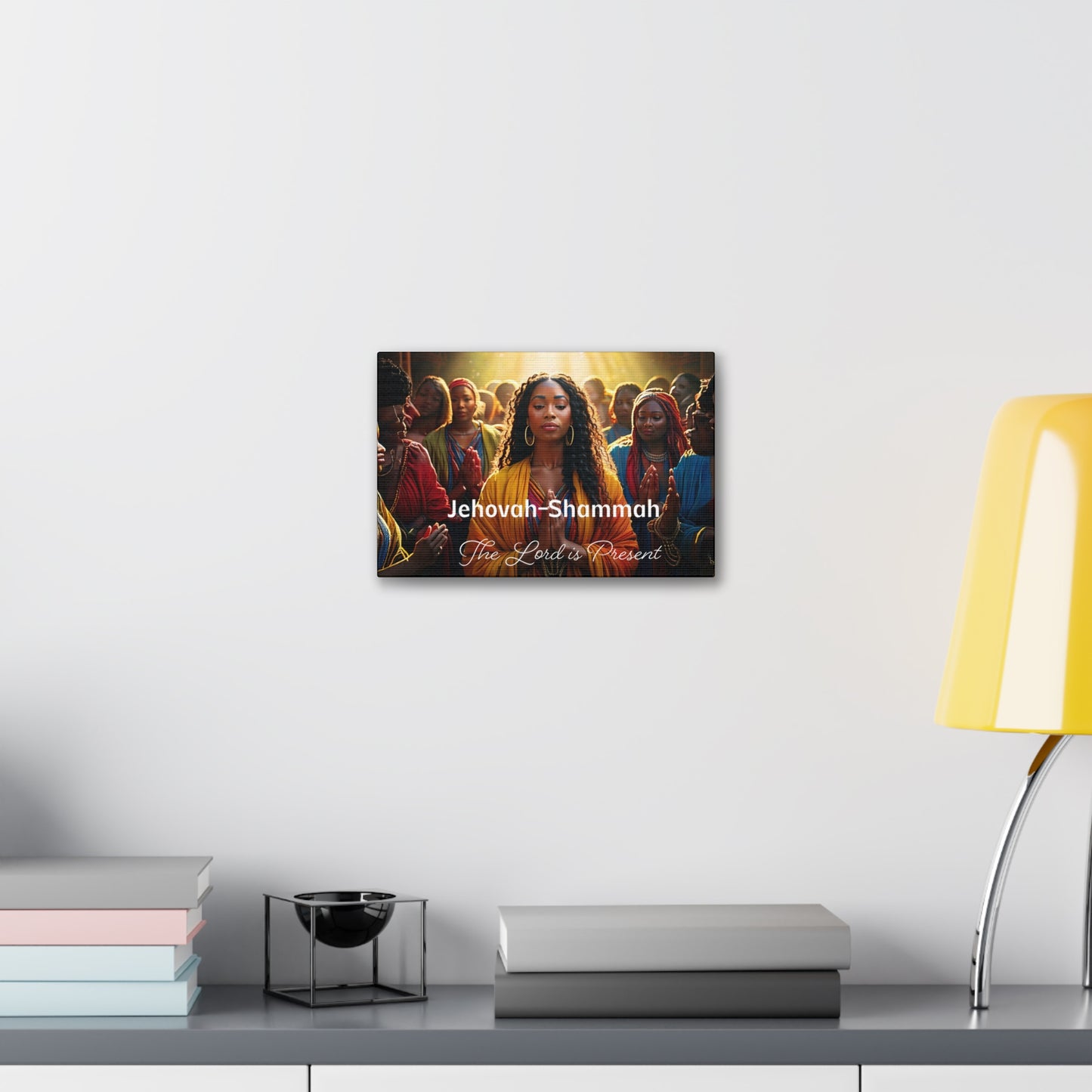 Canvas Art Print - Jehovah-Shammah; The Lord is Present