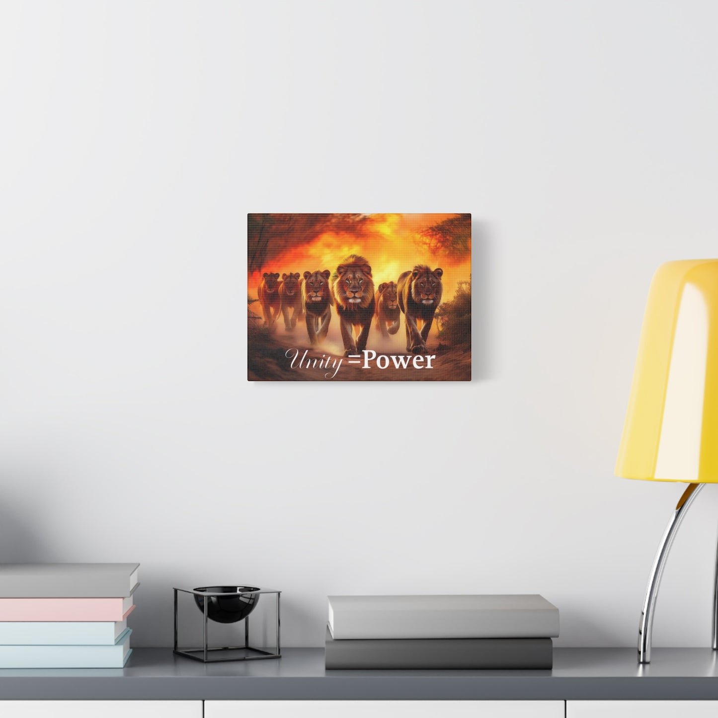 Unity=Power Canvas Print