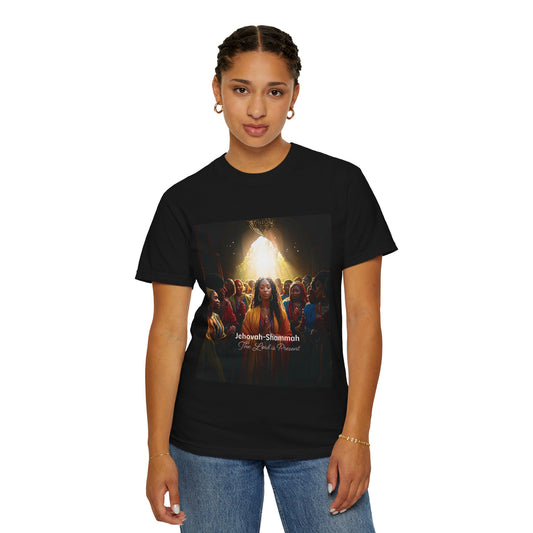 Women Garment-Dyed T-Shirt - Jehovah-Shammah