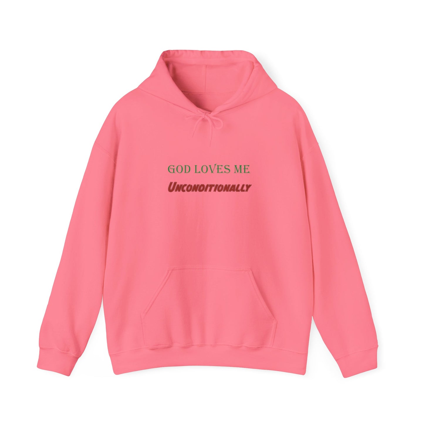 GOD LOVES ME Unisex Hooded Sweatshirt