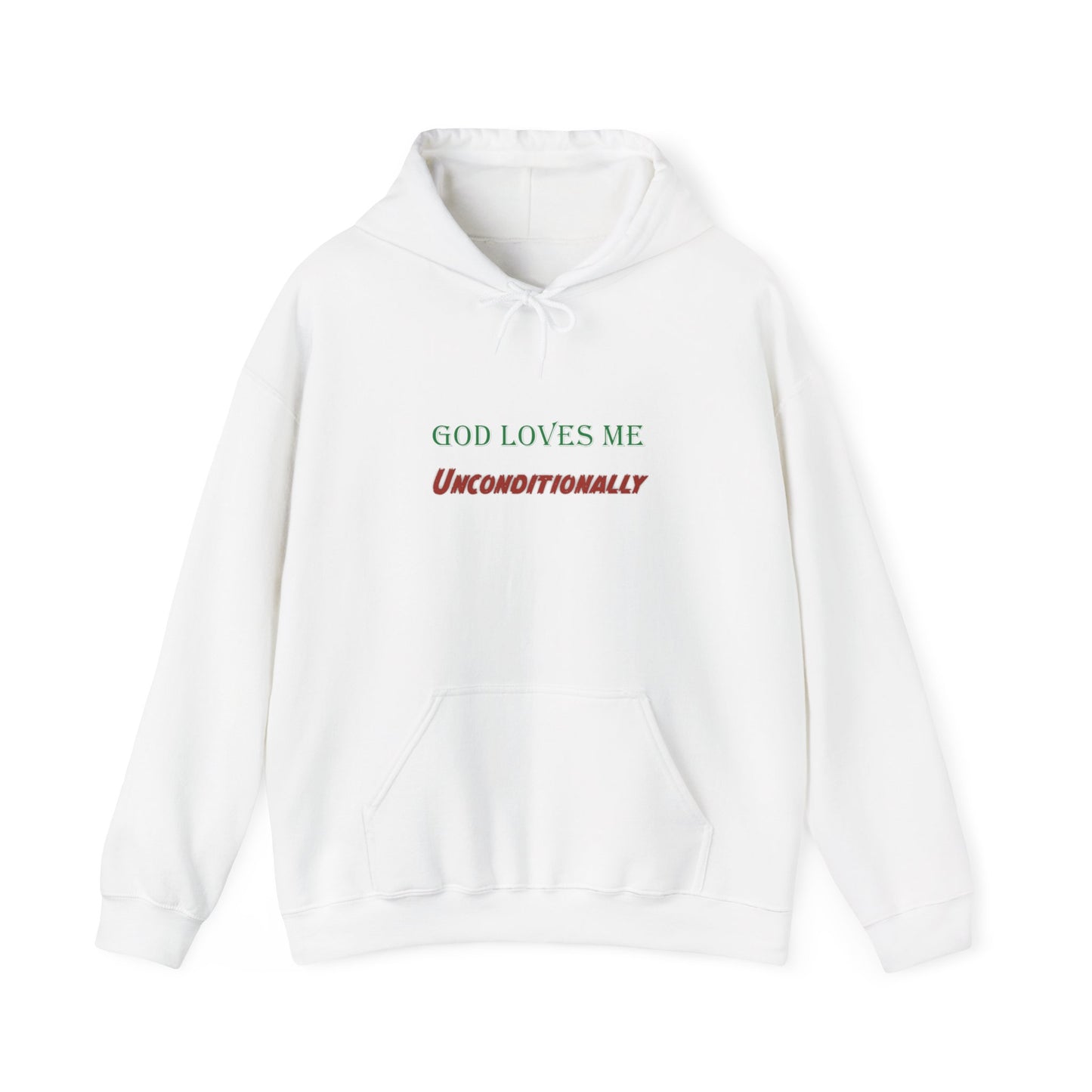 GOD LOVES ME Unisex Hooded Sweatshirt