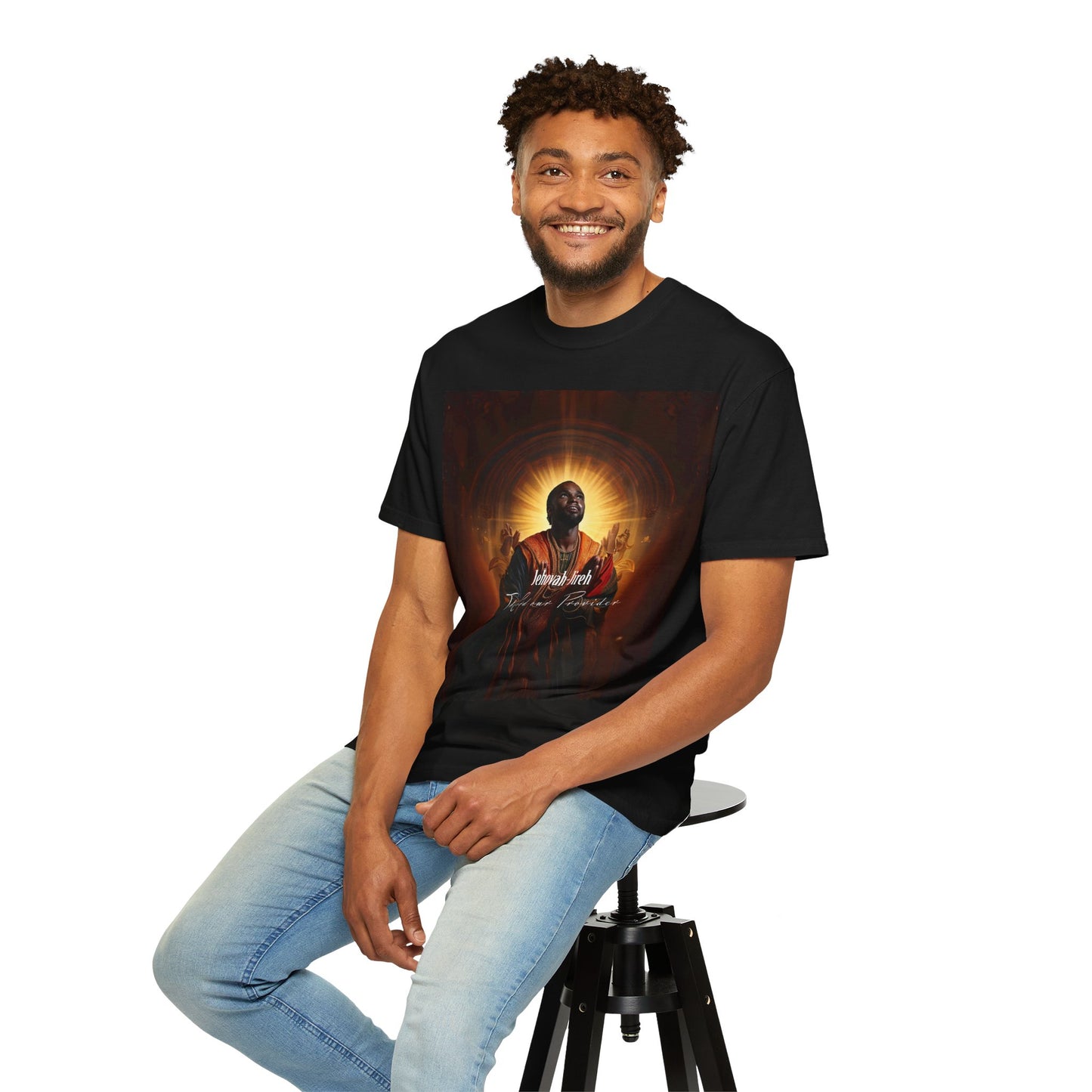 Inspirational Art Tee - Garment-Dyed T-Shirt