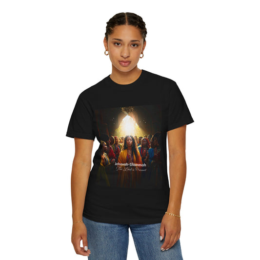 Women Garment-Dyed T-Shirt - Jehovah-Shammah
