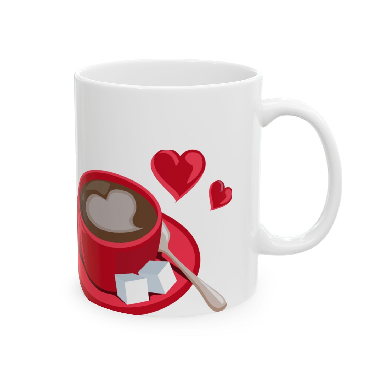 GOD LOVES YOU Ceramic Mug, (11oz, 15oz)