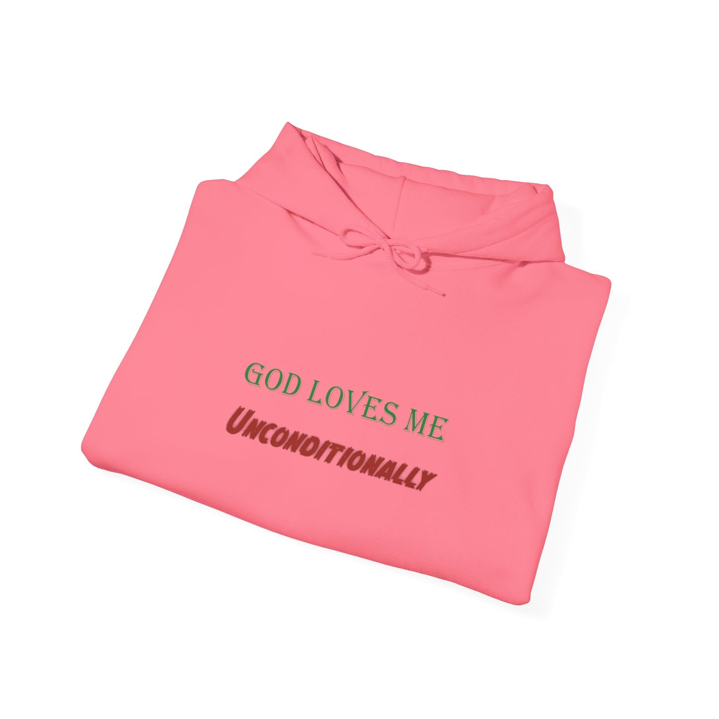 GOD LOVES ME Unisex Hooded Sweatshirt