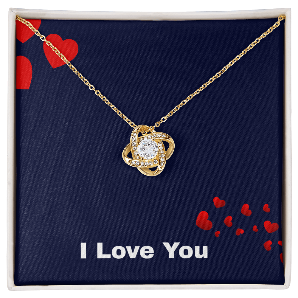 Express your everlasting love with the beautiful Love Knot Necklace—a timeless gift for your true love.