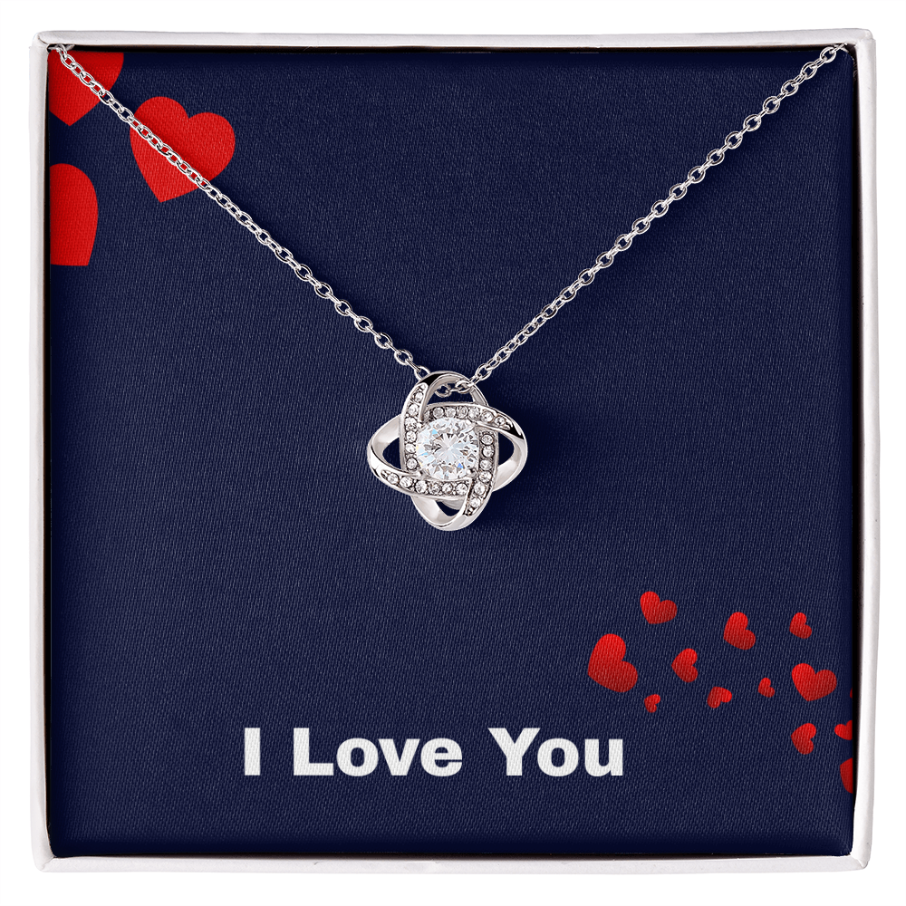 Express your everlasting love with the beautiful Love Knot Necklace—a timeless gift for your true love.