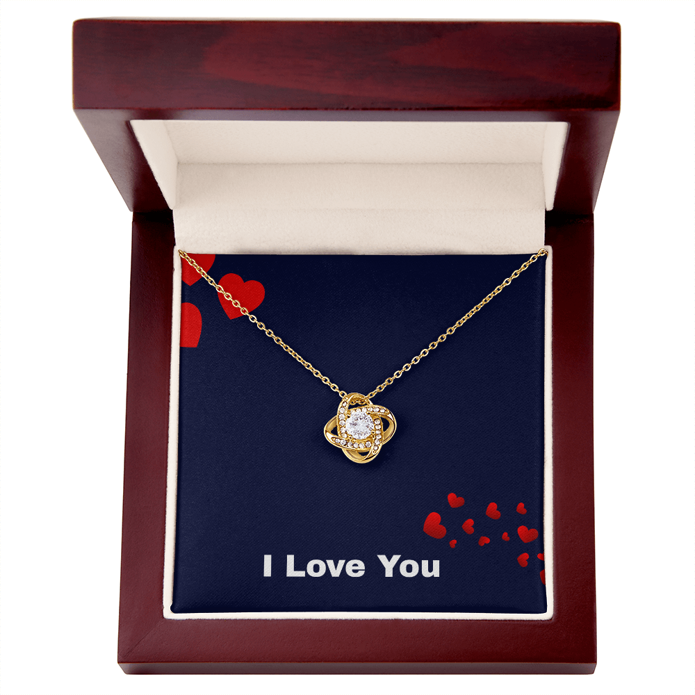 Express your everlasting love with the beautiful Love Knot Necklace—a timeless gift for your true love.